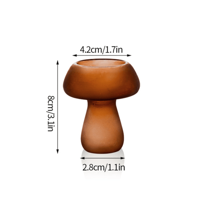 Dual Purpose Mushroom Shape Candle Holders / Vases - huemabe - Creative Home Decor