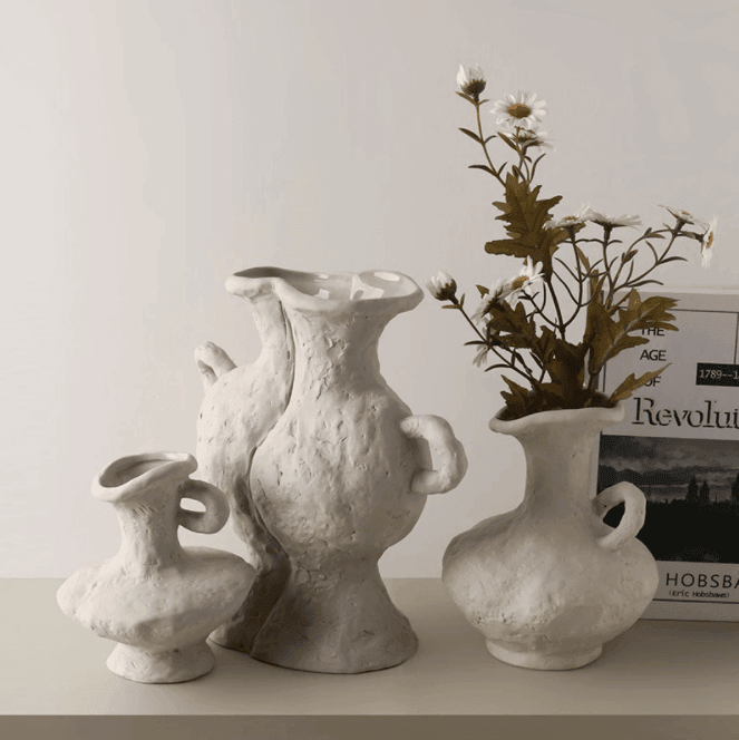 Embryo Ceramic Vase - huemabe - Creative Home Decor