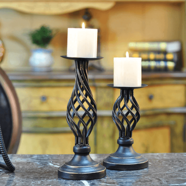 European-style Retro Candlestick - huemabe - Creative Home Decor