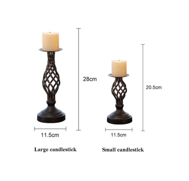 European-style Retro Candlestick - huemabe - Creative Home Decor