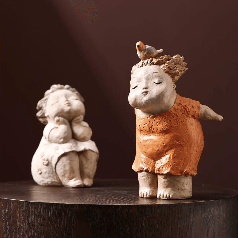 Fat Girl Resin Figurines - huemabe - Creative Home Decor