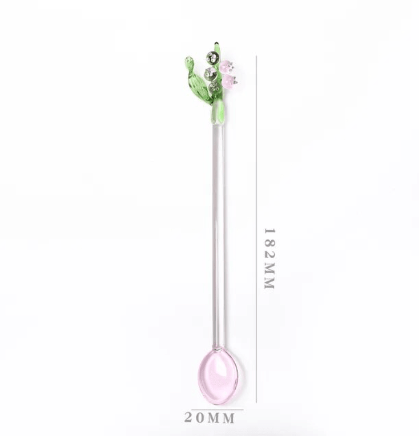 Flower Shape Glass Stirring Rod Mixing Sticks| Drink stirrer - huemabe - Creative Home Decor
