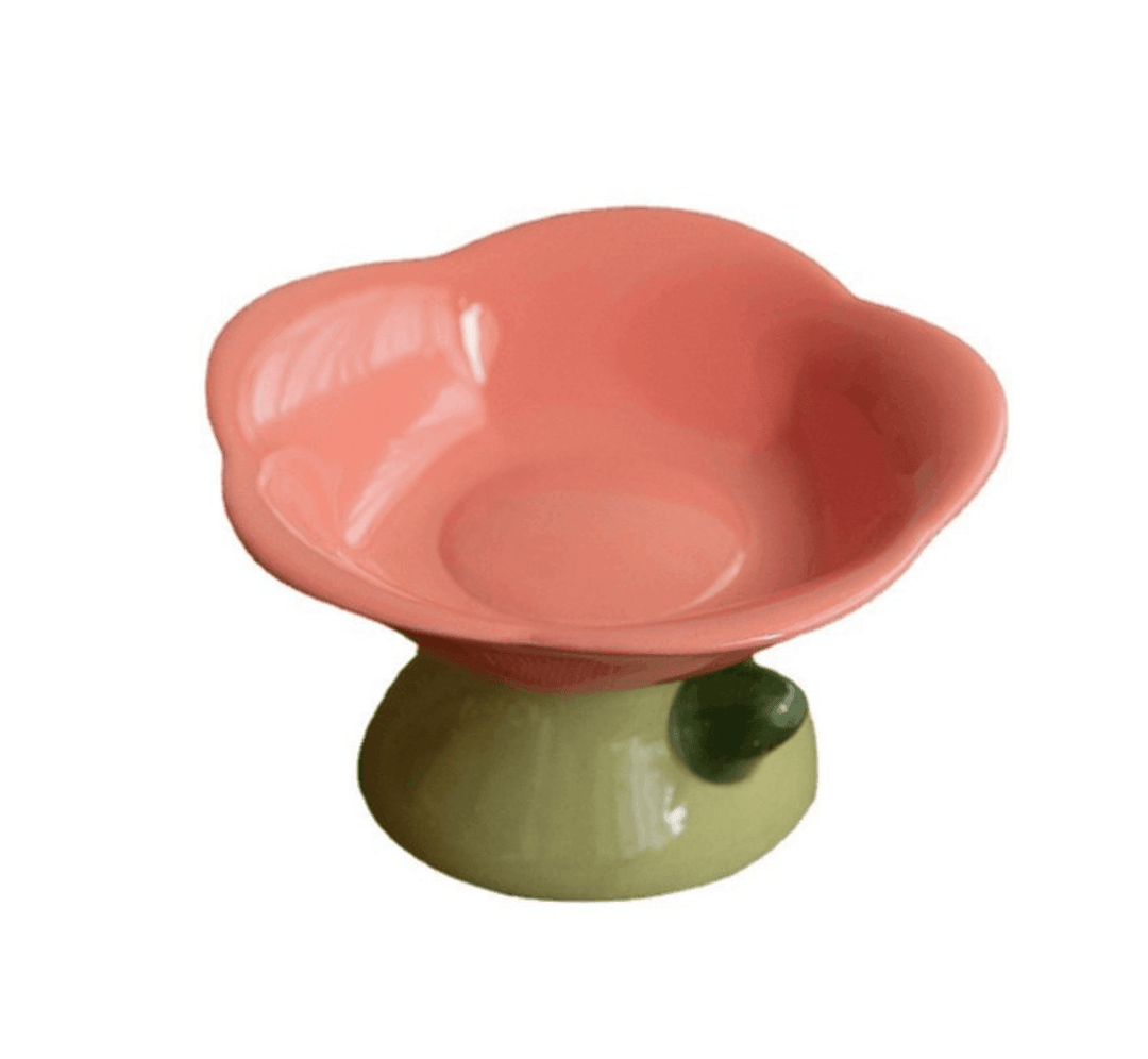 Flower Shape Pet Food Bowl - huemabe - Creative Home Decor