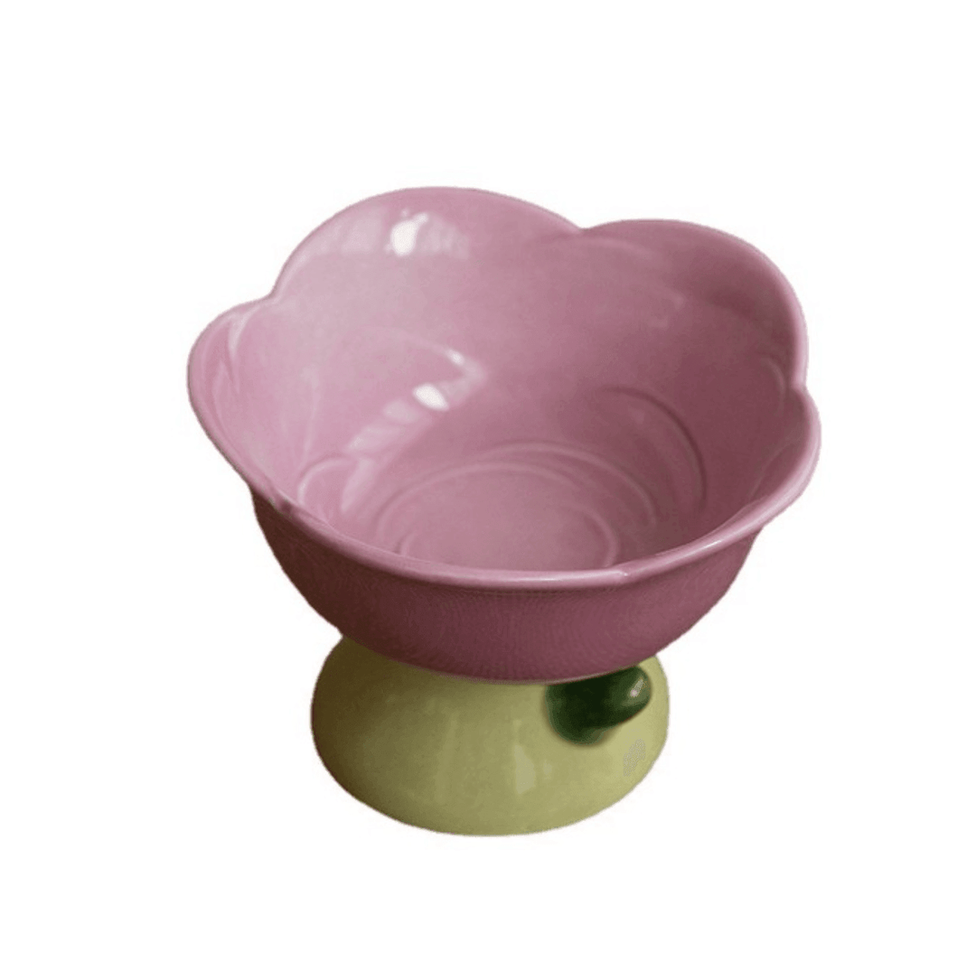 Flower Shape Pet Food Bowl - huemabe - Creative Home Decor