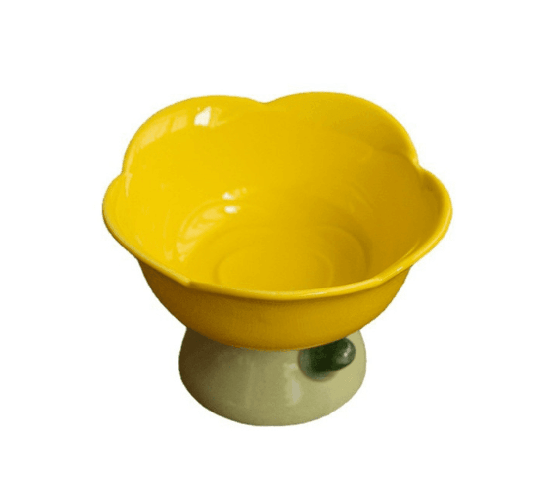 Flower Shape Pet Food Bowl - huemabe - Creative Home Decor