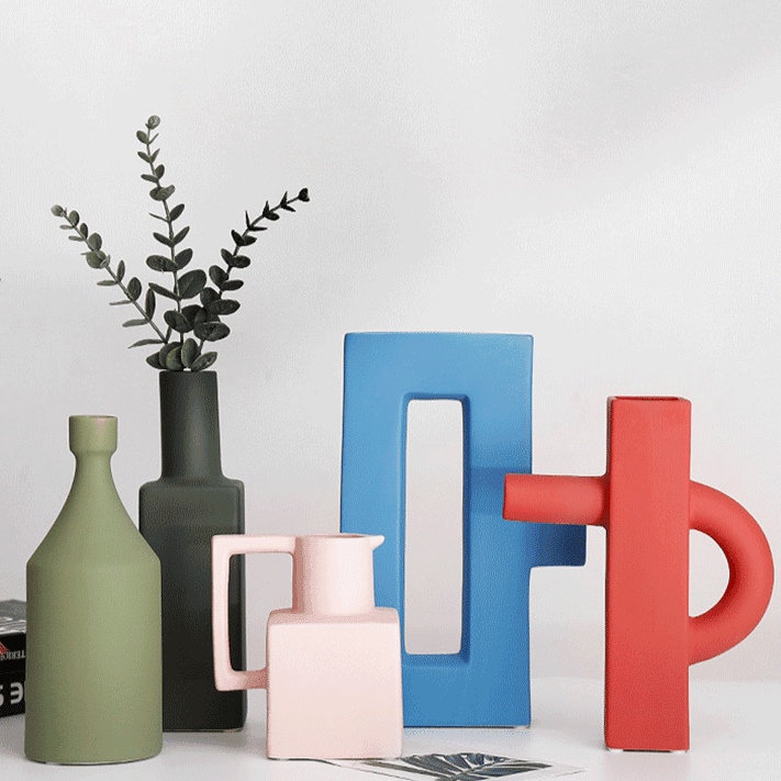 Geometric Irregular Flower Vase - huemabe - Creative Home Decor