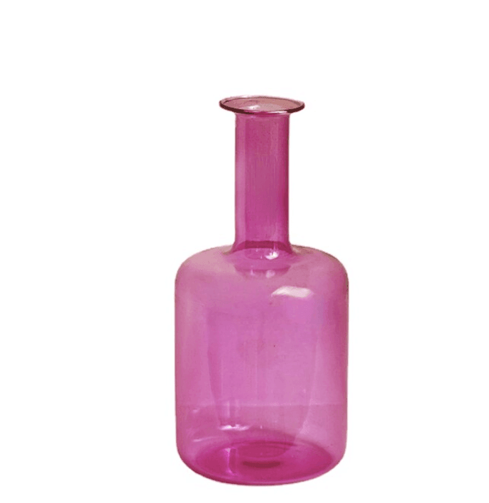 Glass Decorative Bud Flower Vase - huemabe - Creative Home Decor