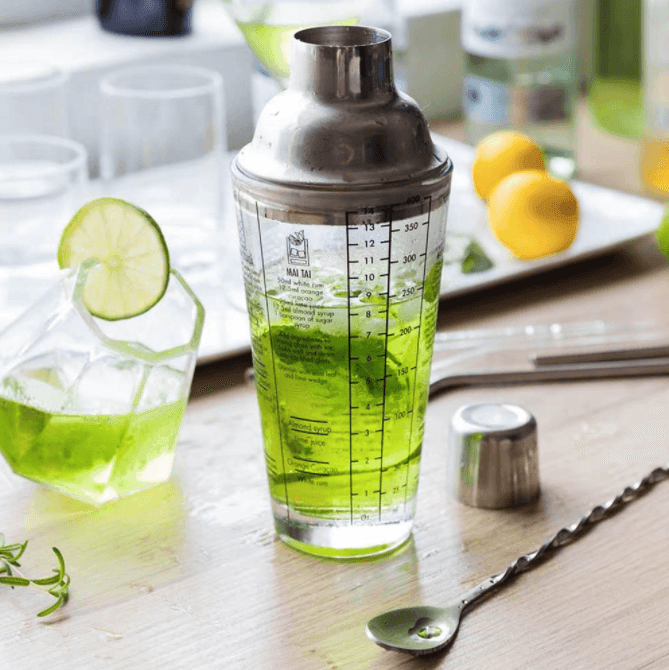 Glass Scale Cocktail Shaker - huemabe - Creative Home Decor