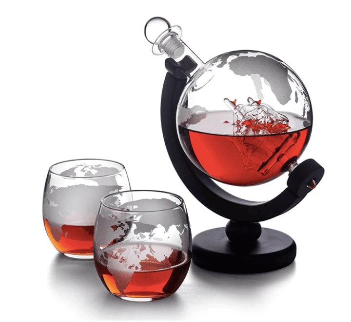 Glass Wine Decanter Set - huemabe - Creative Home Decor