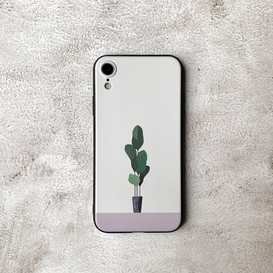 Green Plant Silicone iPhone Case - huemabe - Creative Home Decor