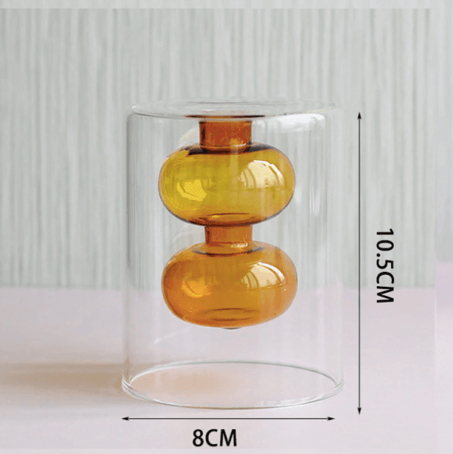 Hydroponic Transparent Glass Vase - huemabe - Creative Home Decor