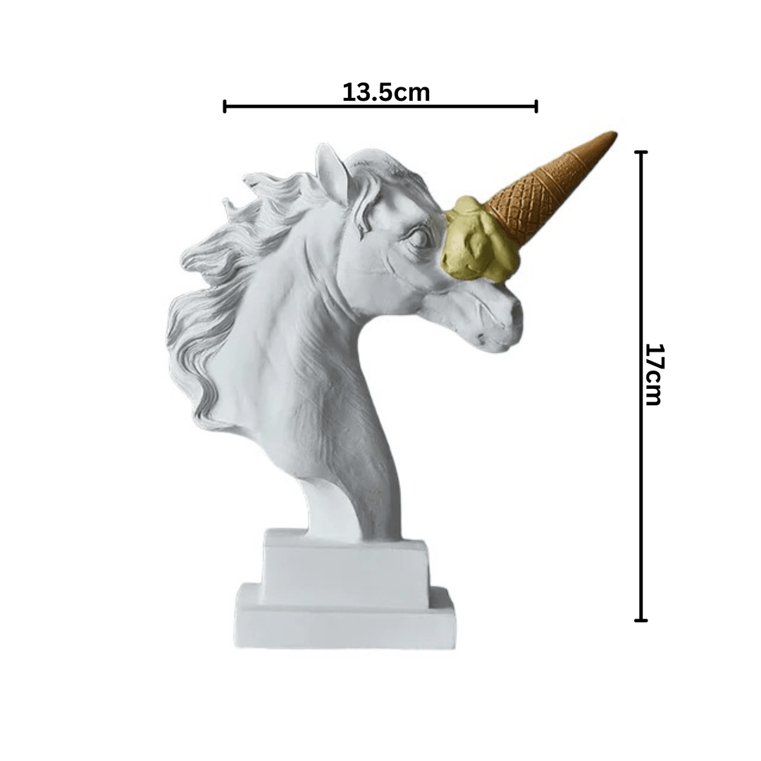 Ice Cream Unicorn Resin Ornament - huemabe - Creative Home Decor