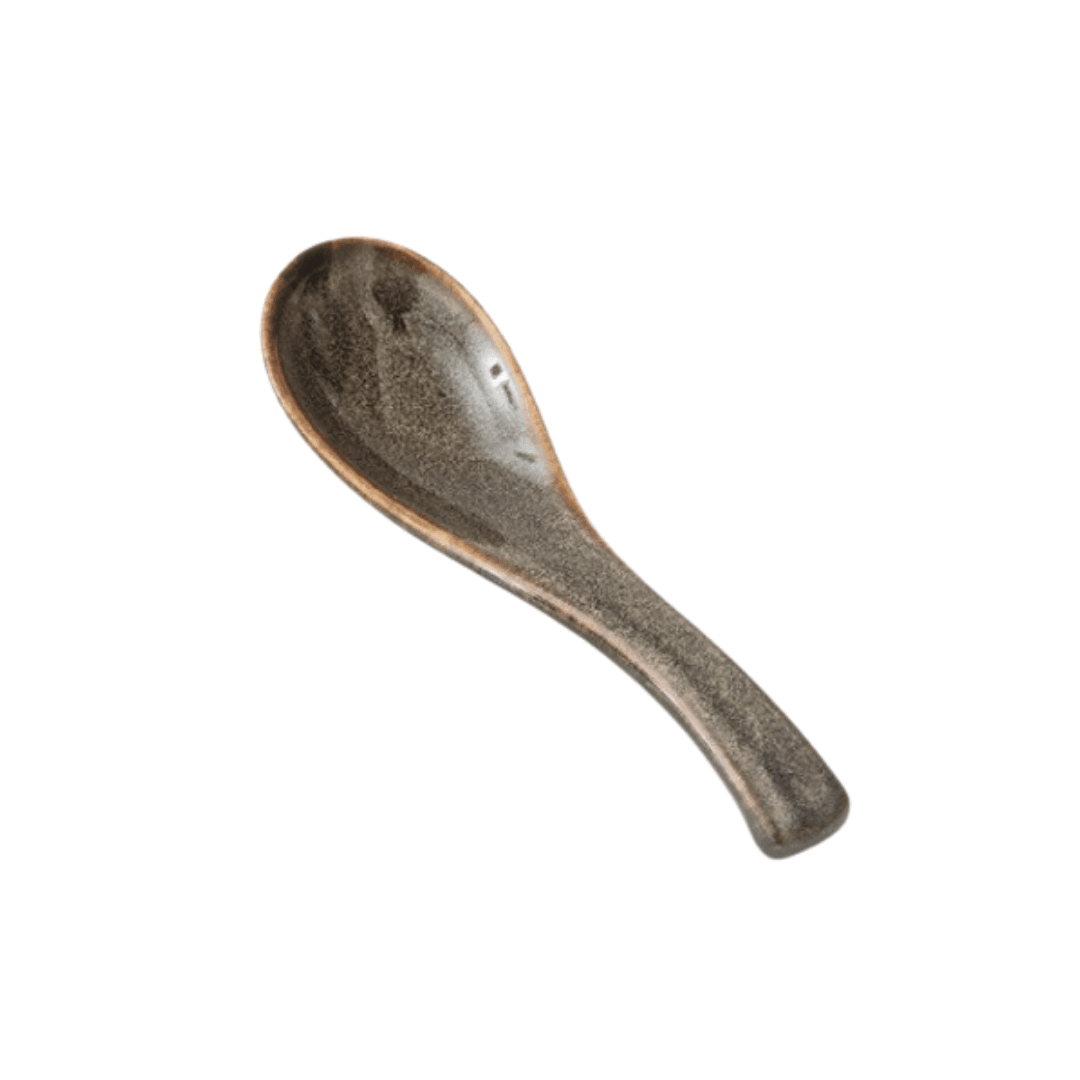 Japanese Ceramic Spoon - huemabe - Creative Home Decor