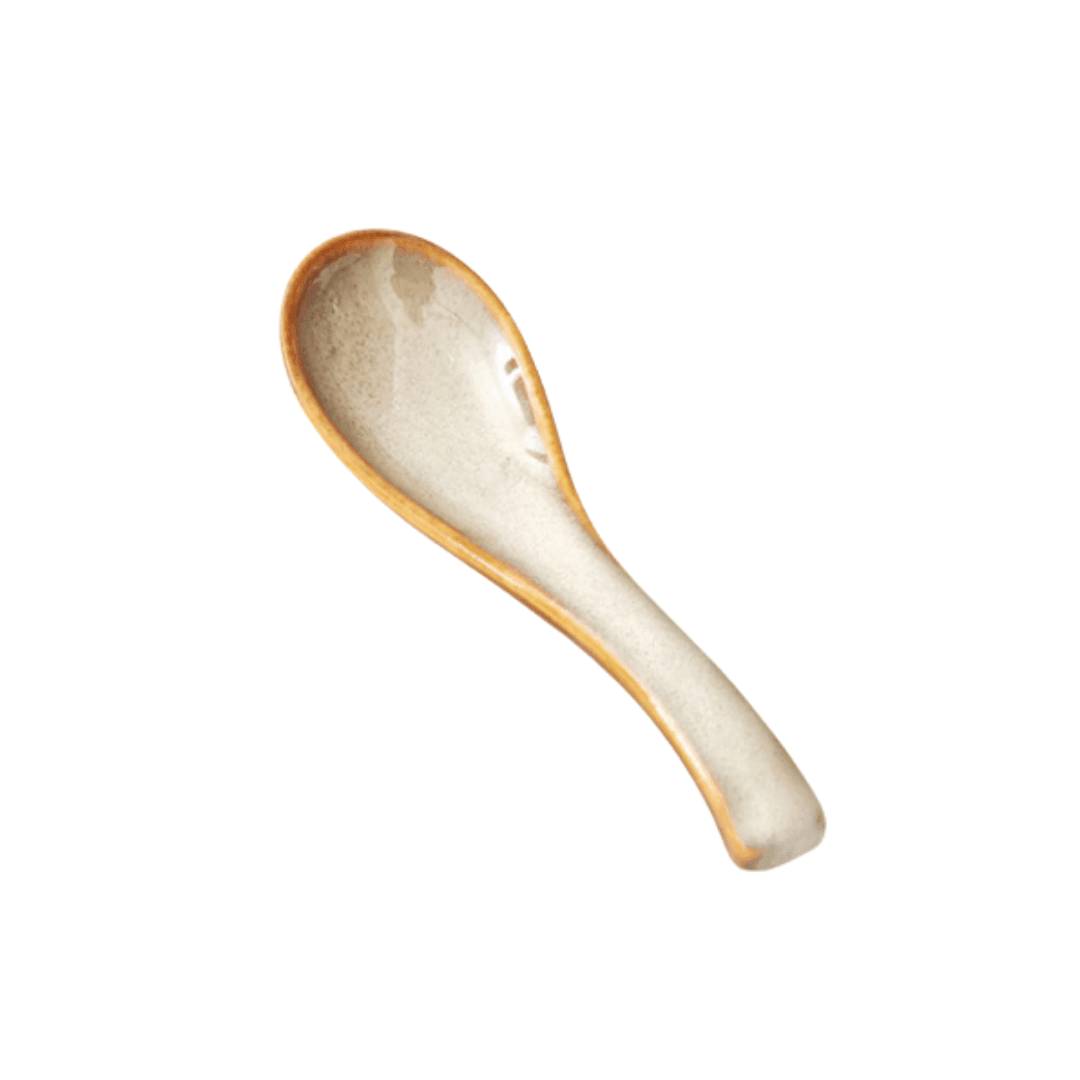 Japanese Ceramic Spoon - huemabe - Creative Home Decor