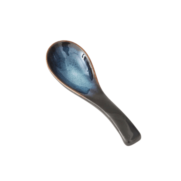 Japanese Ceramic Spoon - huemabe - Creative Home Decor