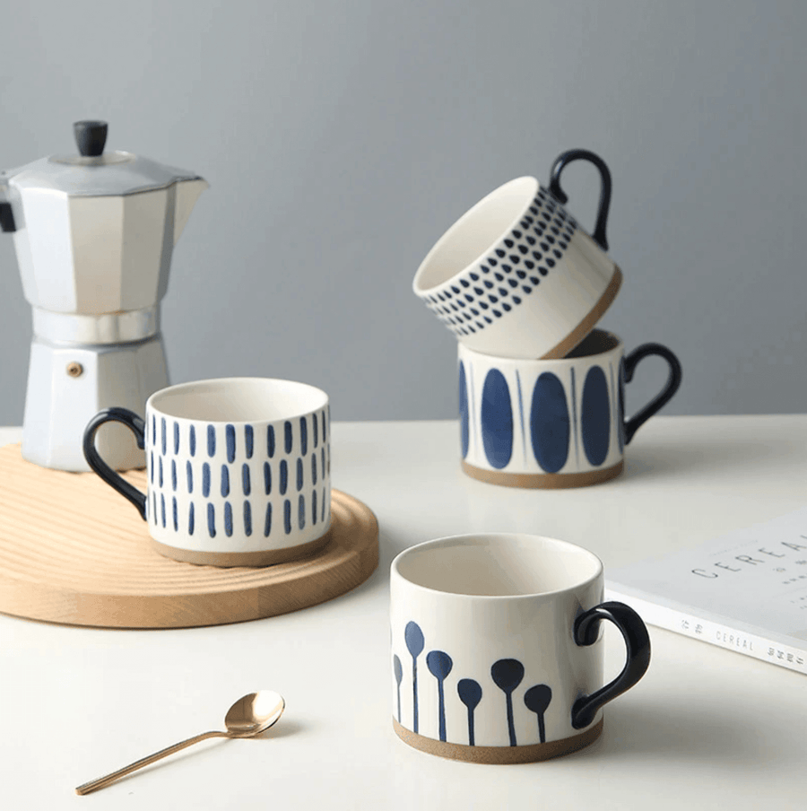 Japanese Style Ceramic Coffee Cup - huemabe - Creative Home Decor