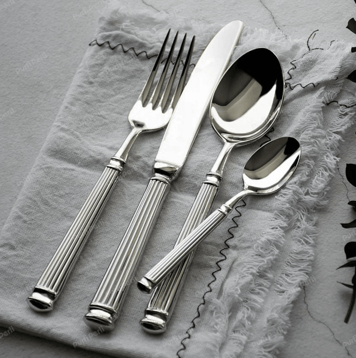 Luxury Stainless Steel Tableware Cutlery - huemabe - Creative Home Decor