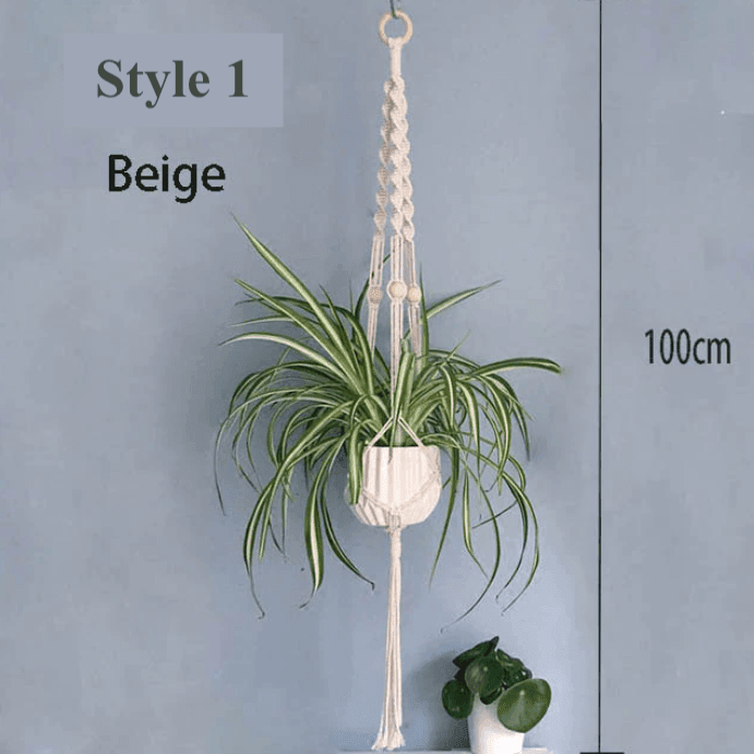 Macrame Plant Hangers - huemabe - Creative Home Decor