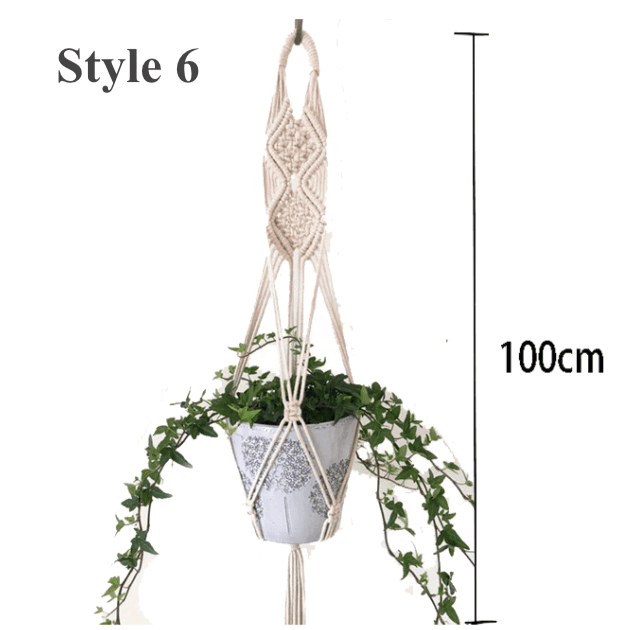 Macrame Plant Hangers - huemabe - Creative Home Decor