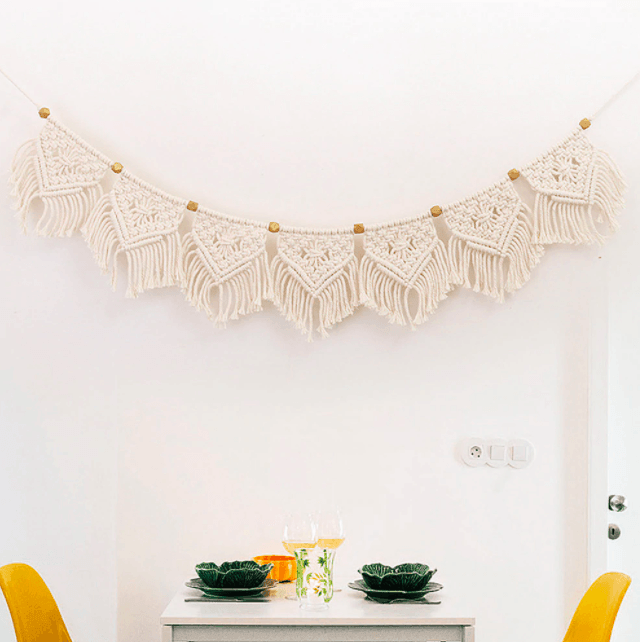 Macrame Wall Hanging Banners - huemabe - Creative Home Decor