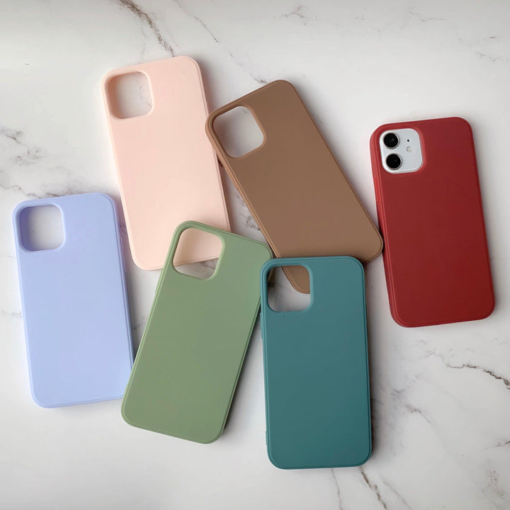 Matte Solid Silicone iPhone Case - huemabe - Creative Home Decor