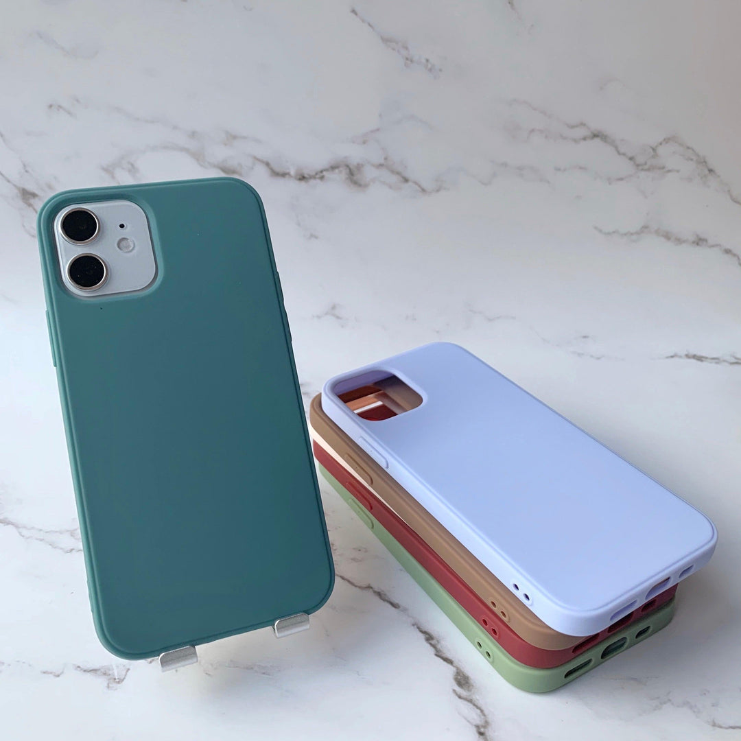 Matte Solid Silicone iPhone Case - huemabe - Creative Home Decor