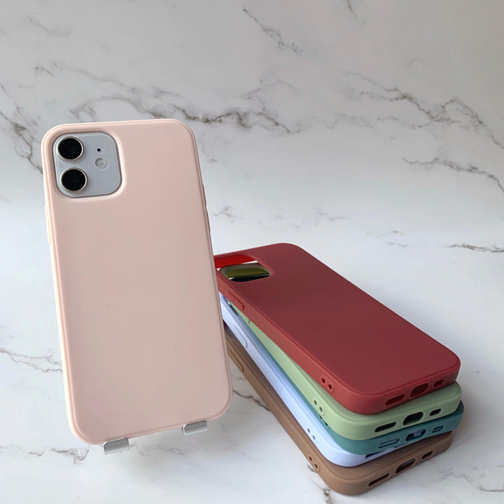 Matte Solid Silicone iPhone Case - huemabe - Creative Home Decor