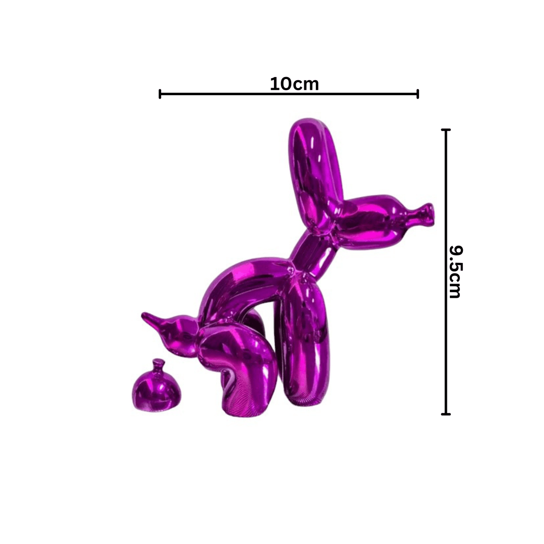 Mini Resin Balloon Dog Ornament - huemabe - Creative Home Decor