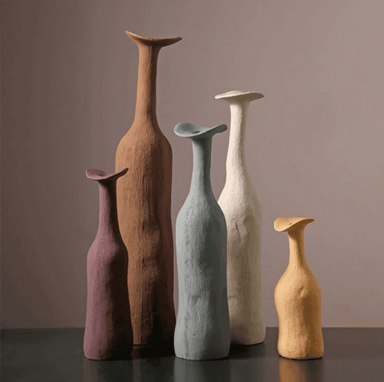 Modern Minimalist Ceramic Vase - huemabe - Creative Home Decor