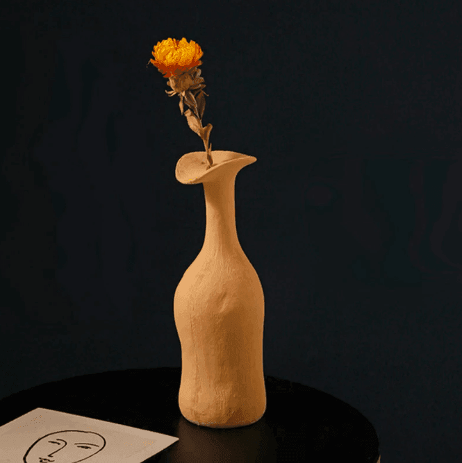 Modern Minimalist Ceramic Vase - huemabe - Creative Home Decor