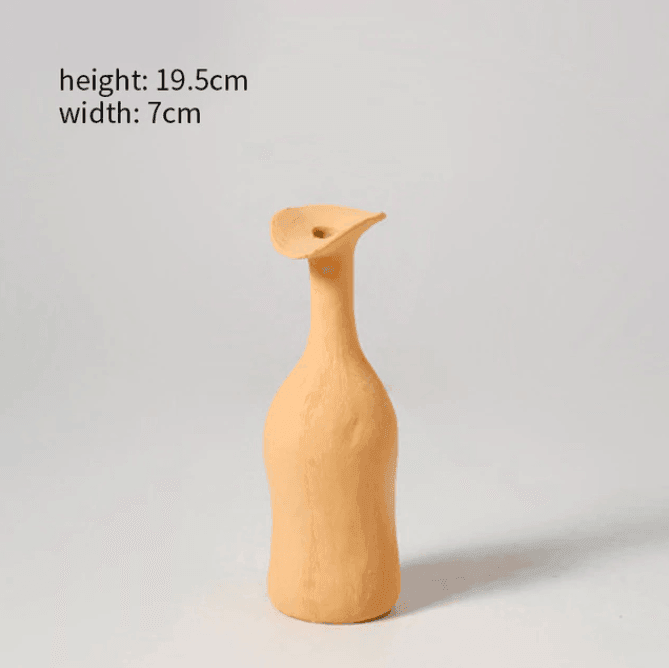 Modern Minimalist Ceramic Vase - huemabe - Creative Home Decor