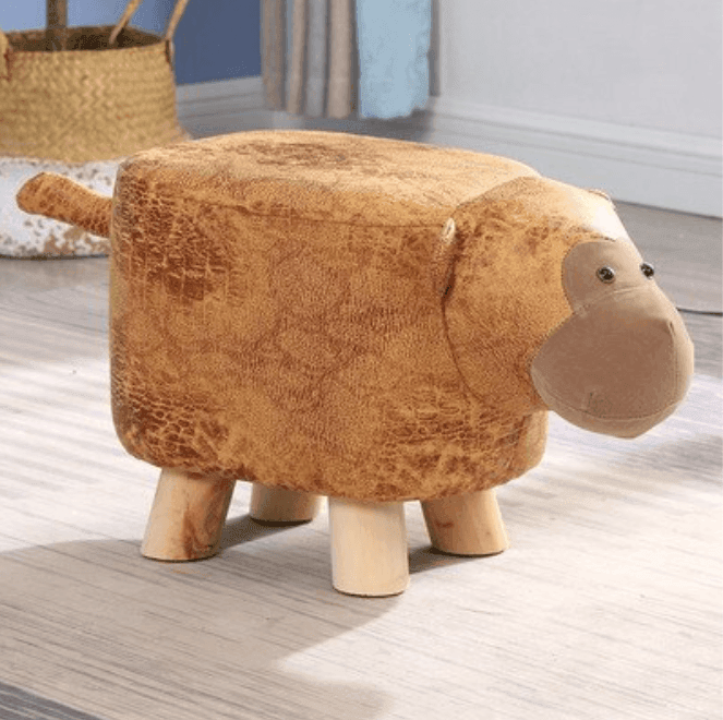 Monkey Solid Wood Footstools - huemabe - Creative Home Decor