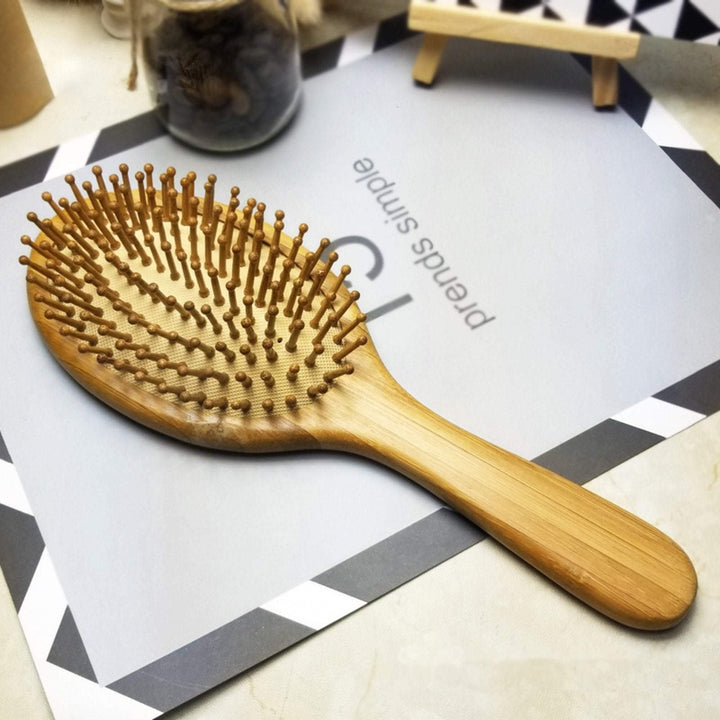 Natural Bamboo Hair Brush - huemabe - Creative Home Decor