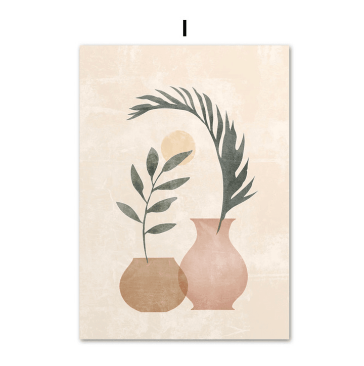 Natural Boho Wall Art Canvas Paintings - huemabe - Creative Home Decor