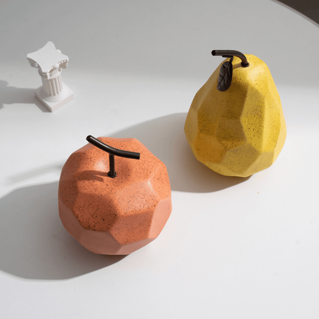 Nordic Abstract Pear Apple Ornaments - huemabe - Creative Home Decor