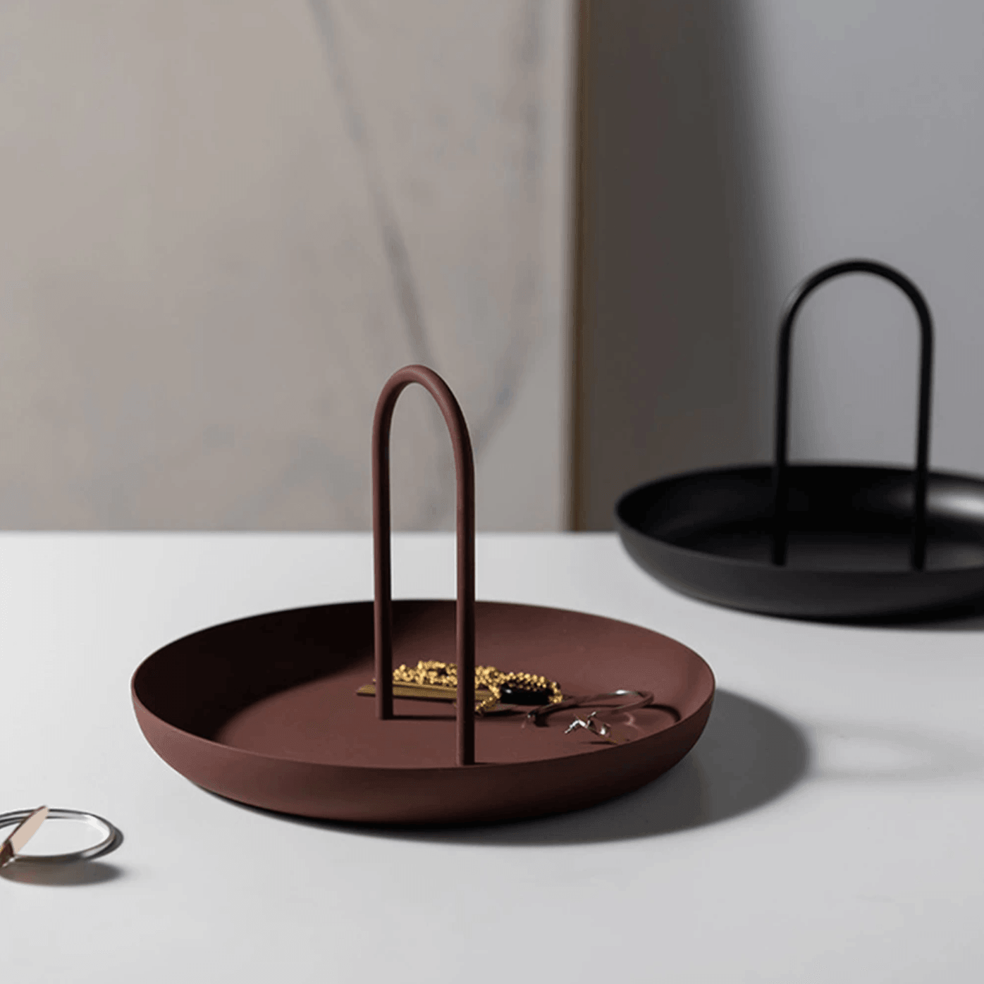 Nordic Aluminium Alloy Storage Tray - huemabe - Creative Home Decor