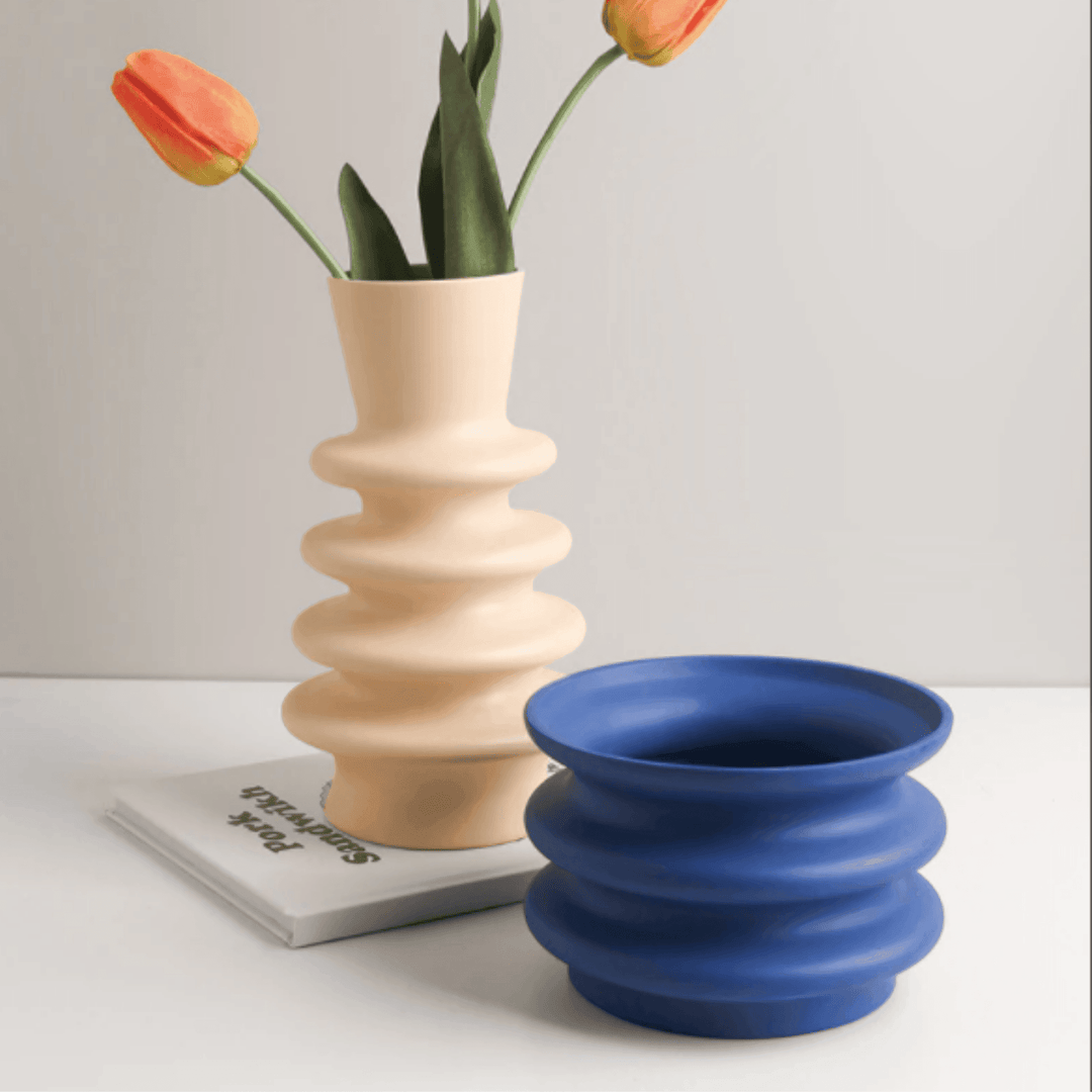 Nordic Creative Art Doughnut Vase - huemabe - Creative Home Decor