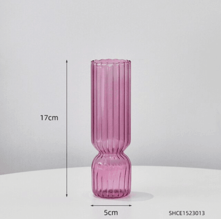 Nordic Glass Vase - huemabe - Creative Home Decor