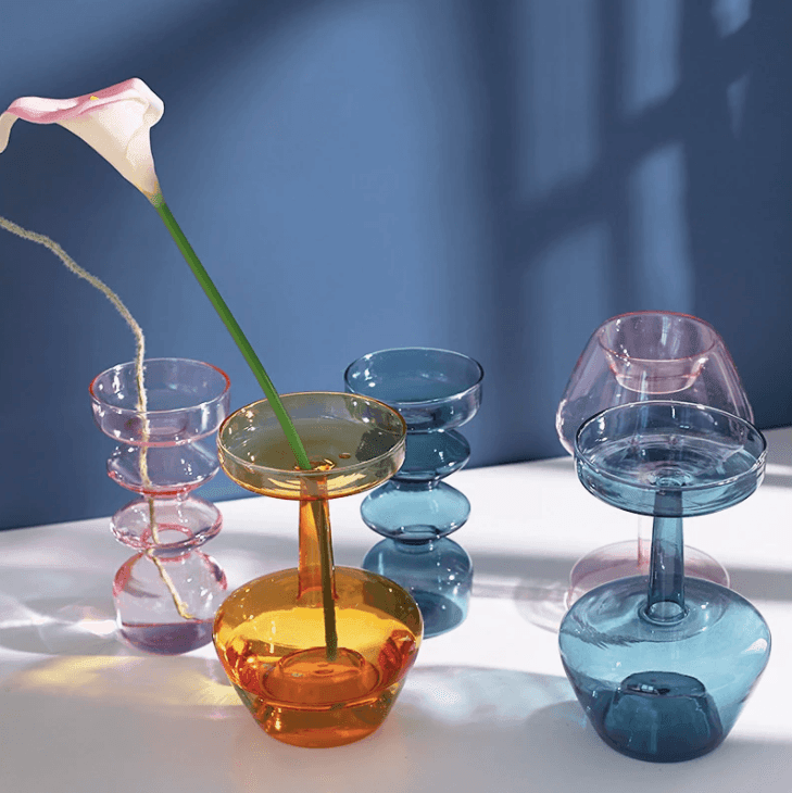 Nordic Home Decor Glass Vase - huemabe - Creative Home Decor