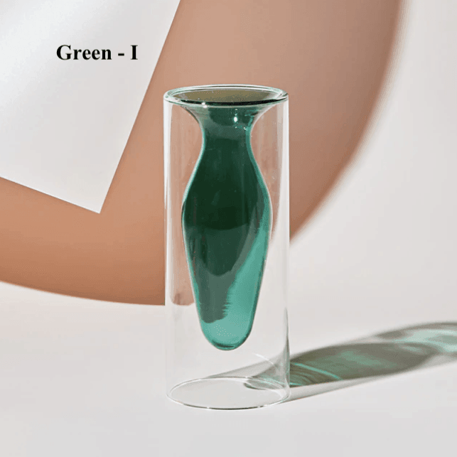 Nordic Hydroponic Colored Glass Vase - huemabe - Creative Home Decor