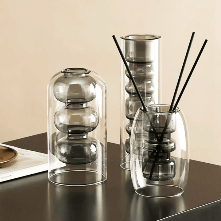 Nordic Hydroponic Colored Glass Vase - huemabe - Creative Home Decor