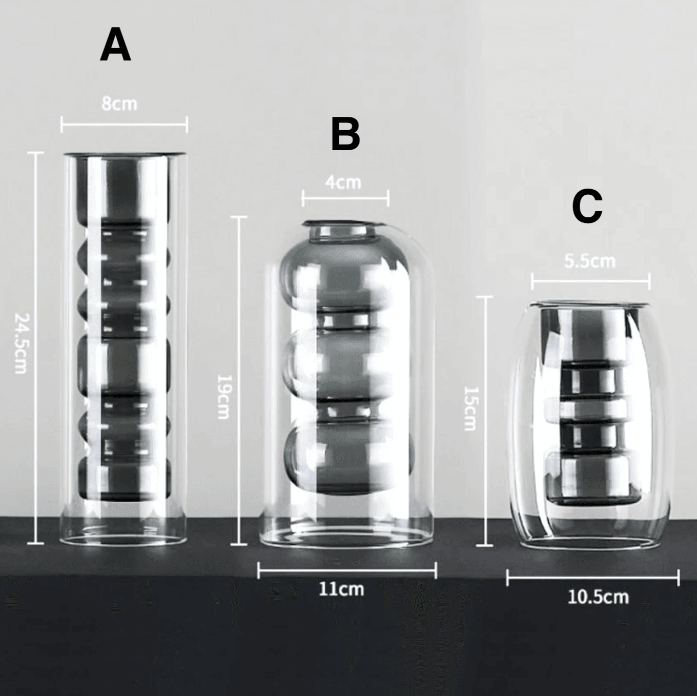 Nordic Hydroponic Colored Glass Vase - huemabe - Creative Home Decor