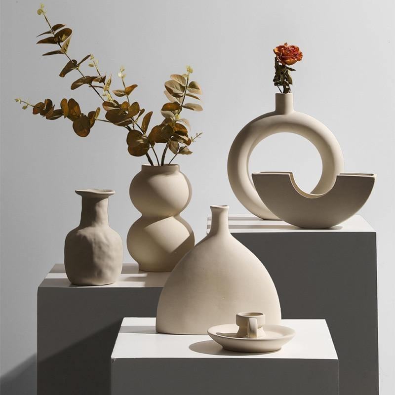 Nordic Minimalist Flower Vase - huemabe - Creative Home Decor