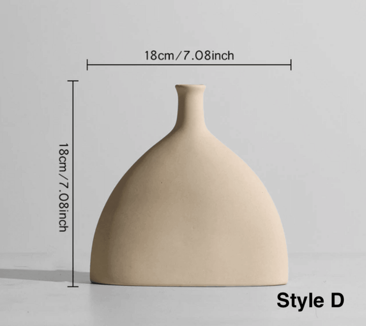 Nordic Minimalist Flower Vase - huemabe - Creative Home Decor