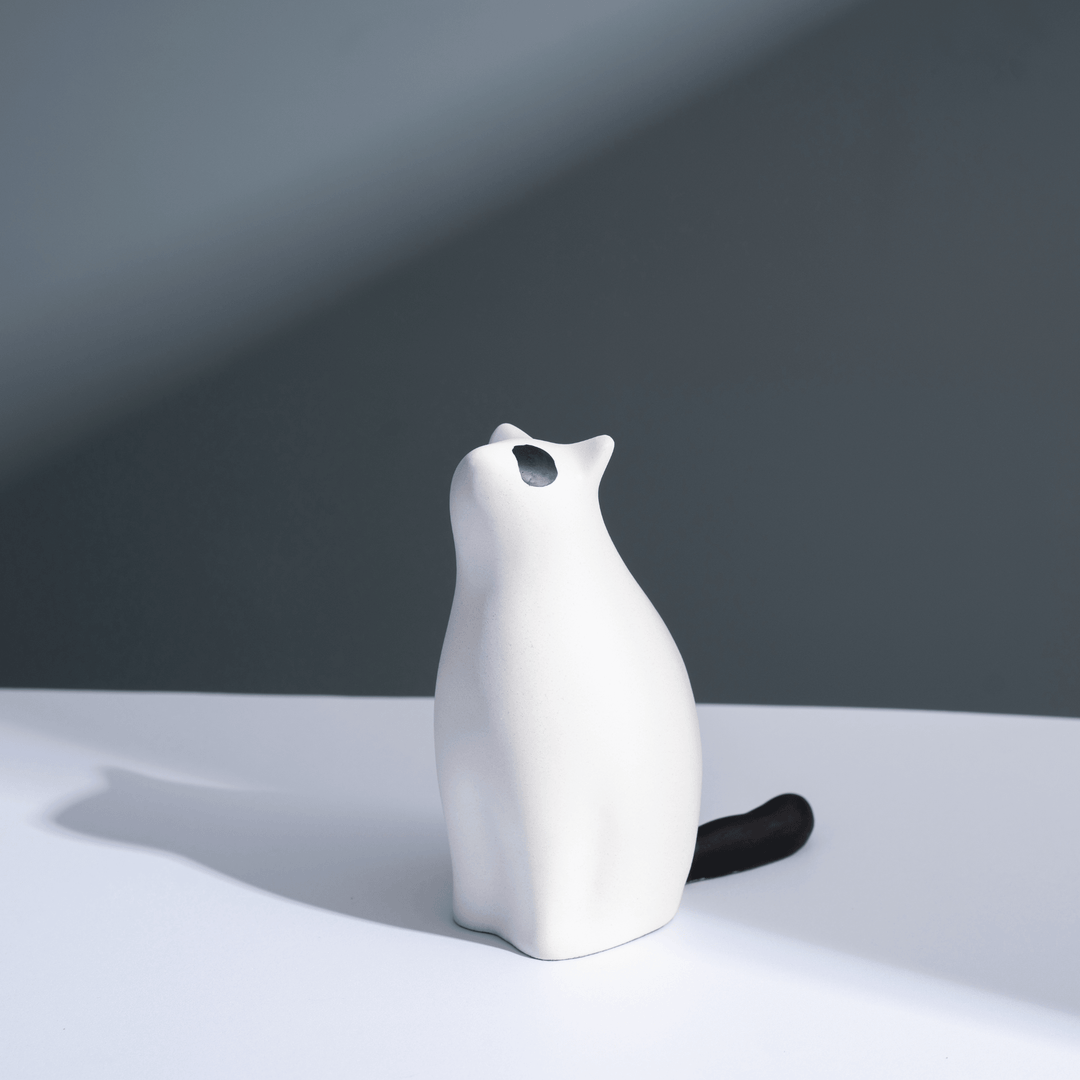 Nordic Modern Minimalist Resin Cat Ornaments - huemabe - Creative Home Decor