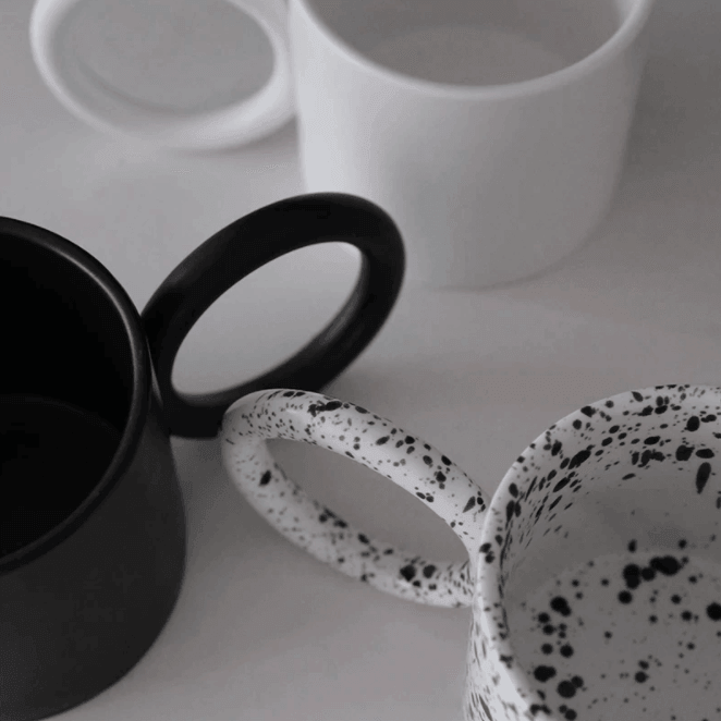 Nordic Mugs With Big Round Handle - huemabe - Creative Home Decor