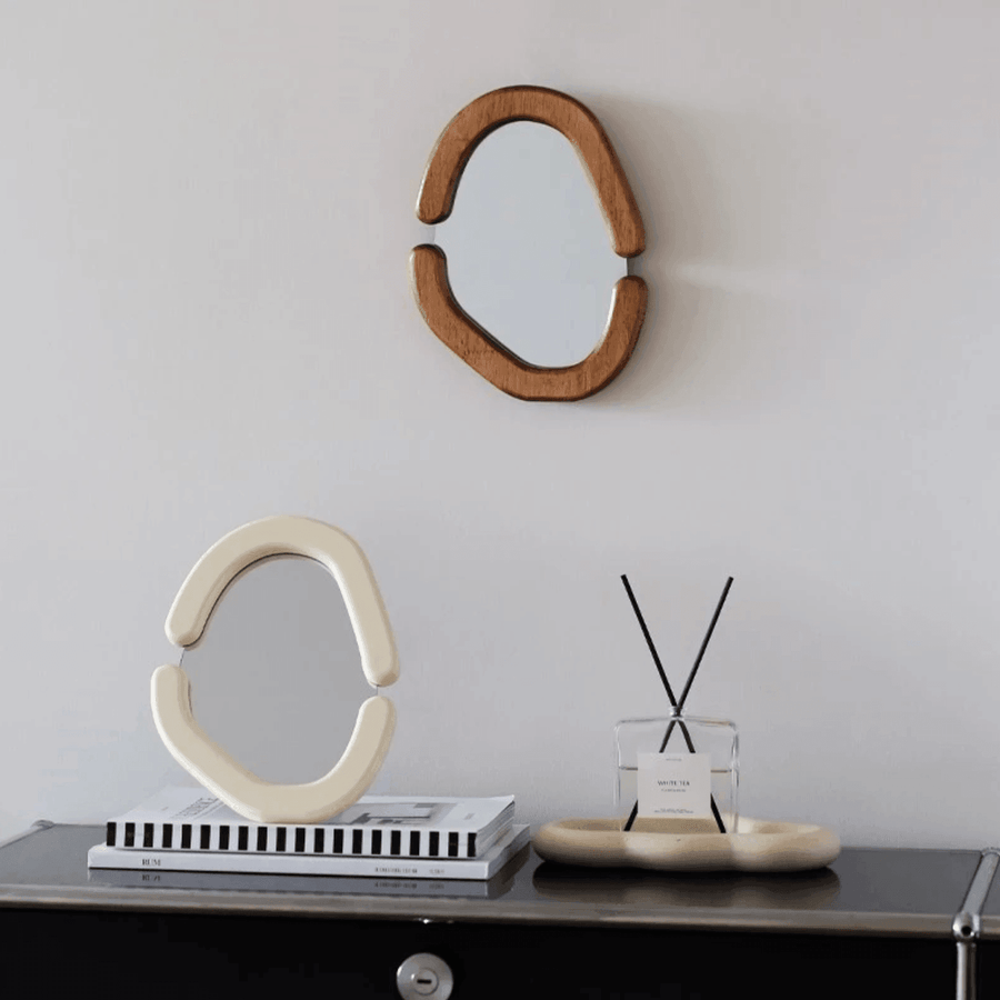 Oval Desktop Mirror / Wall Mirror - huemabe - Creative Home Decor