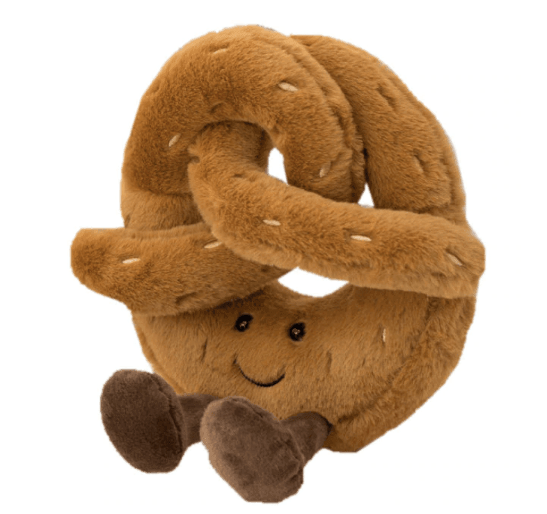 Pretzel Croissant Toast Bread Plush Toy - huemabe - Creative Home Decor