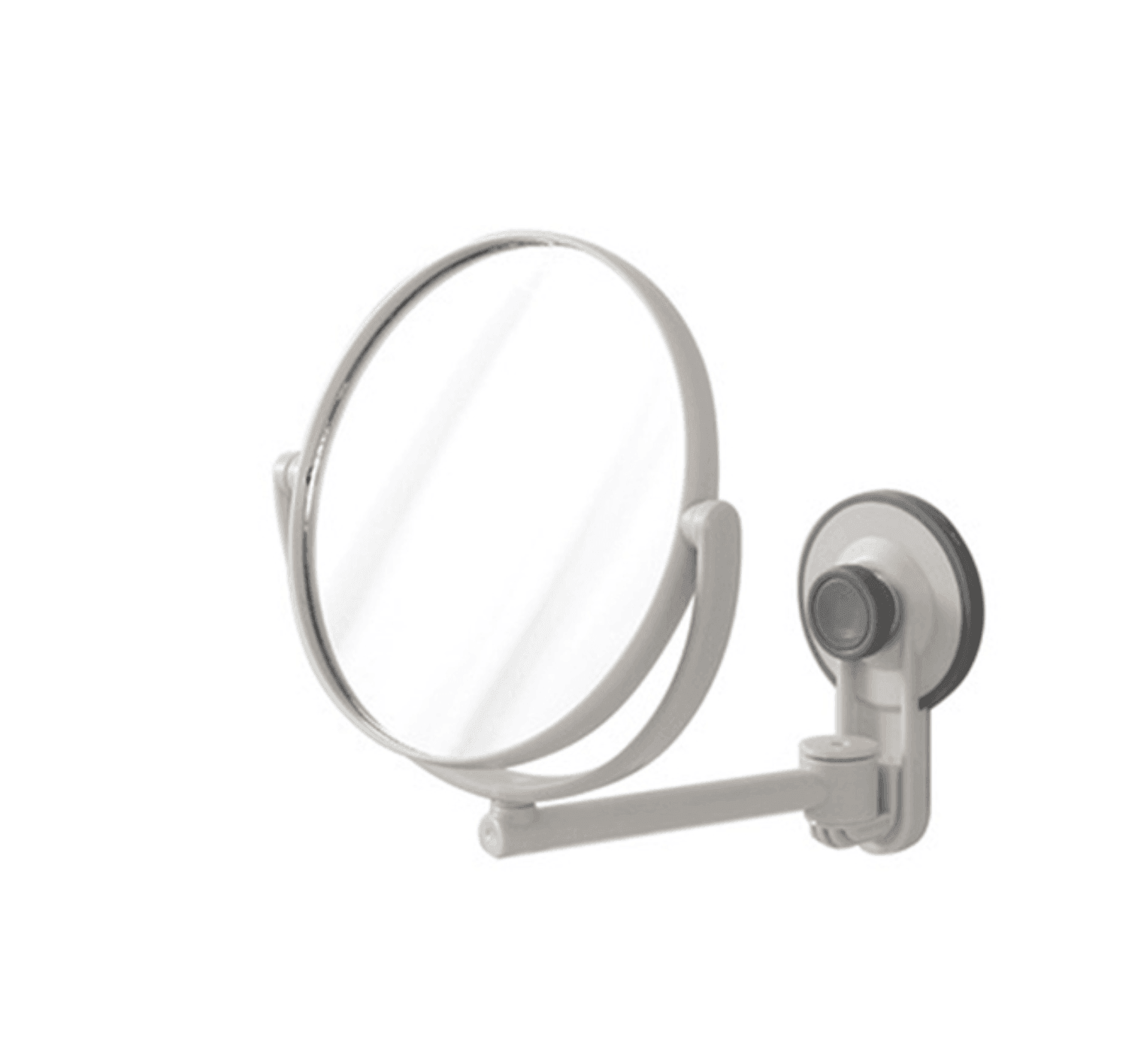 Punch-free Suction Cup Bath Double-sided Mirror - huemabe - Creative Home Decor