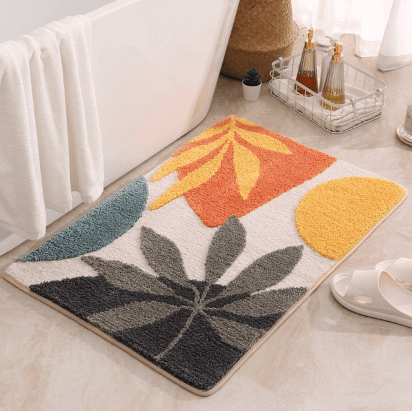 Quick Dry Anti-Slip Bathmat - huemabe - Creative Home Decor